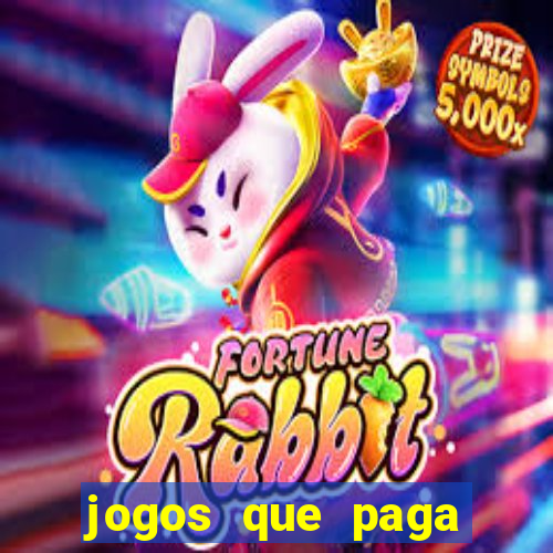 jogos que paga dinheiro de verdade no pix